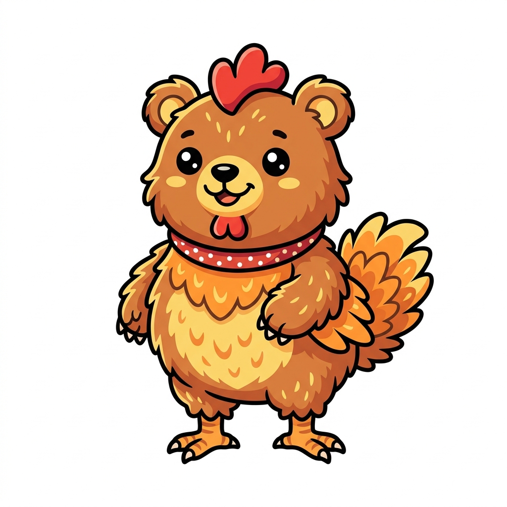 Chicken and Bear hybrid
