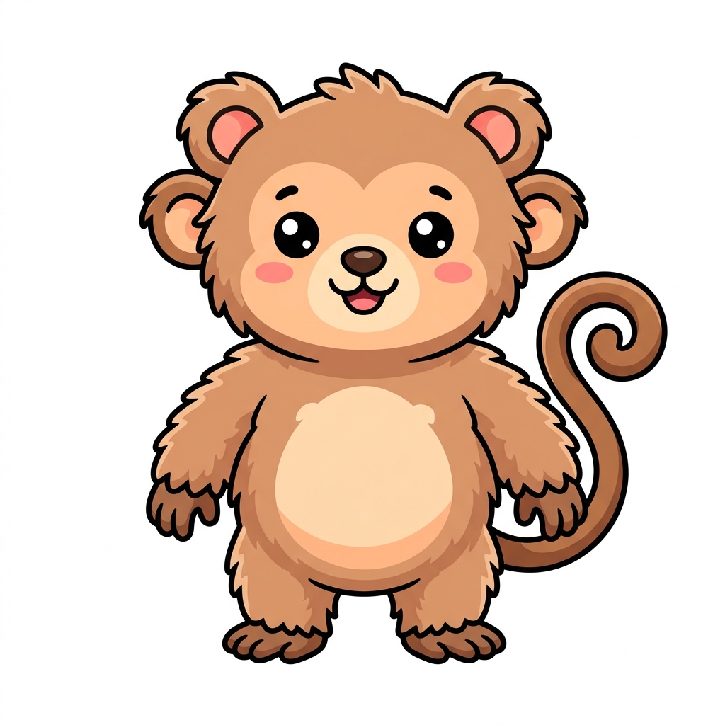 Bear and Monkey hybrid