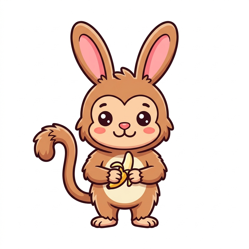 Monkey and Bunny hybrid