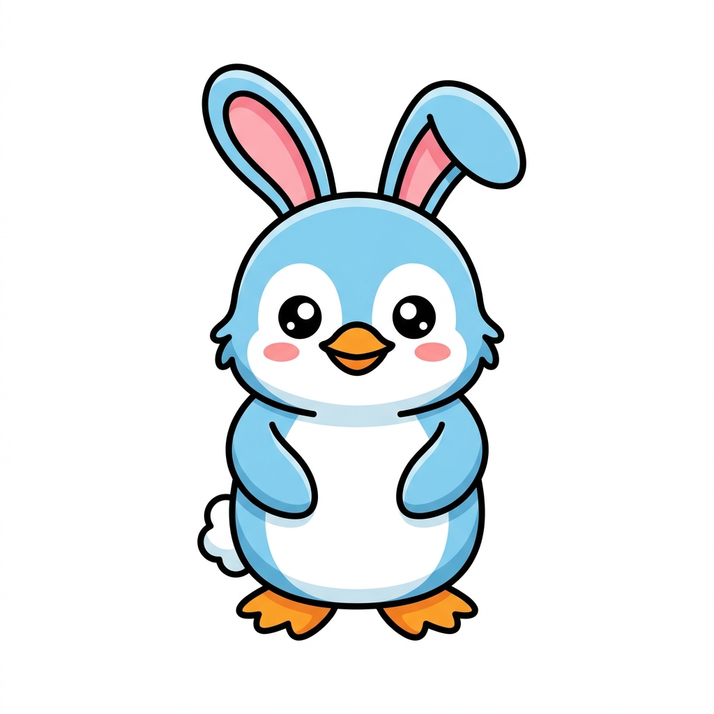 Penguin and Bunny hybrid