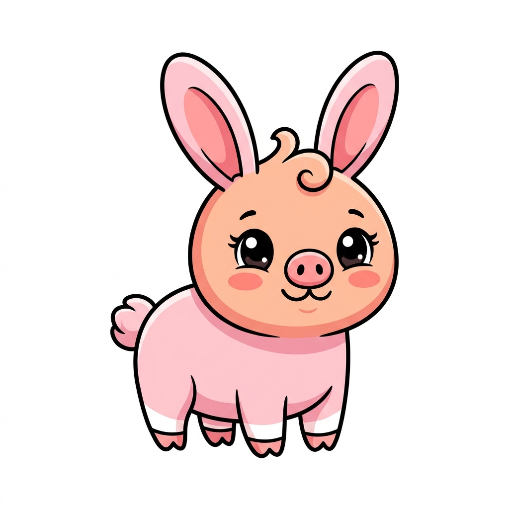 Pig and Bunny hybrid