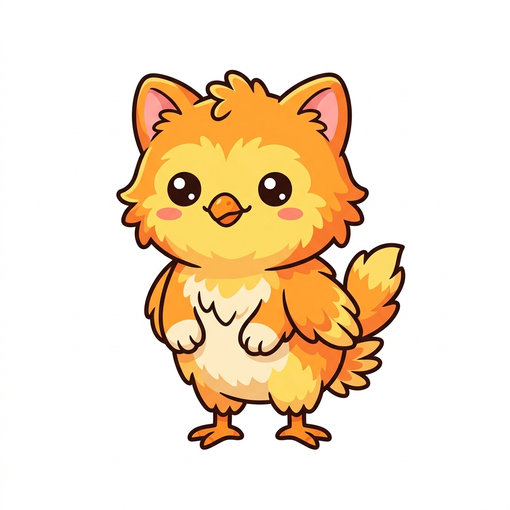 Cat and Chicken hybrid