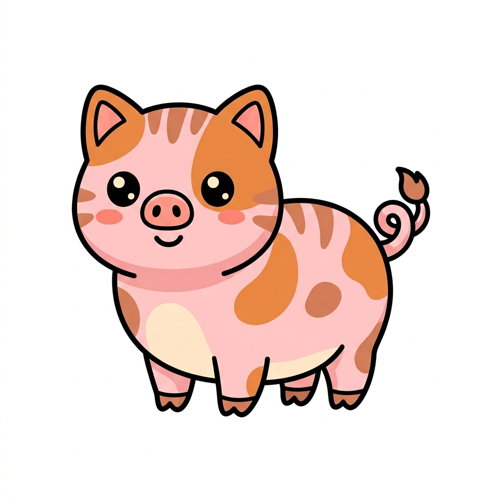Cat and Pig hybrid