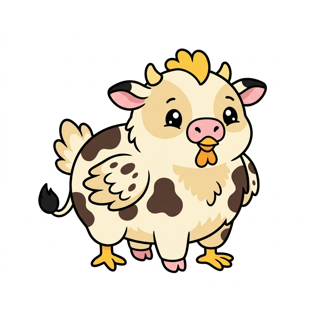 Chicken and Cow hybrid