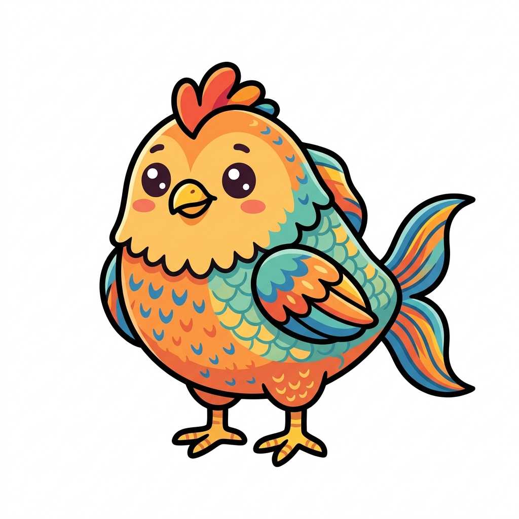 Chicken and Fish hybrid