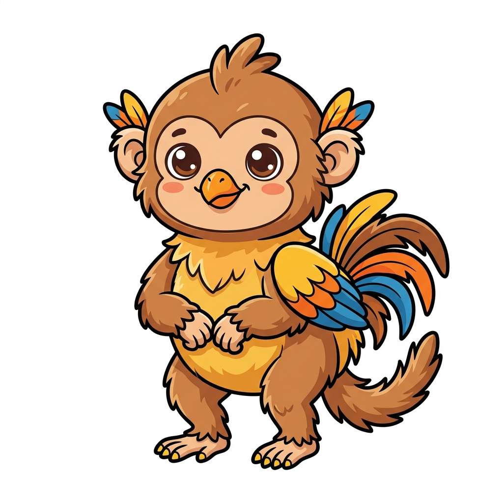 Chicken and Monkey hybrid