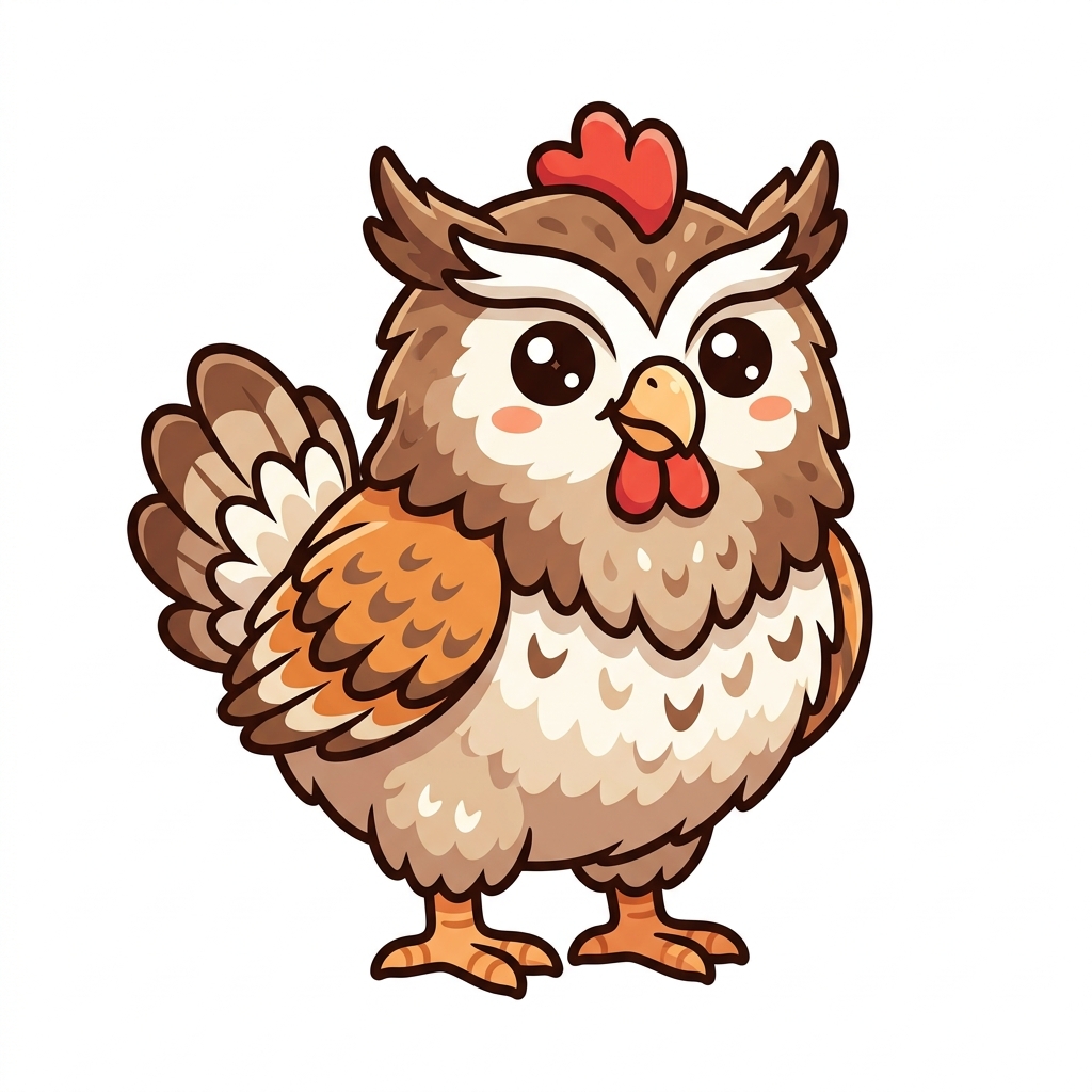 Chicken and Owl hybrid