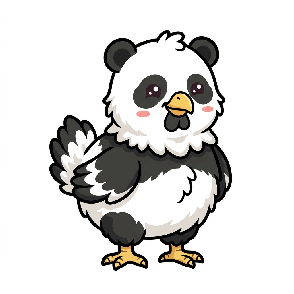 Chicken and Panda hybrid
