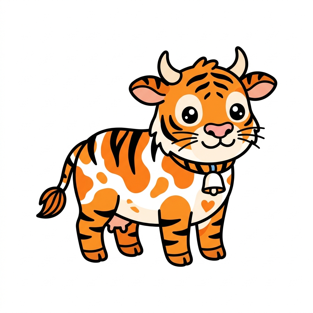 Tiger and Cow hybrid