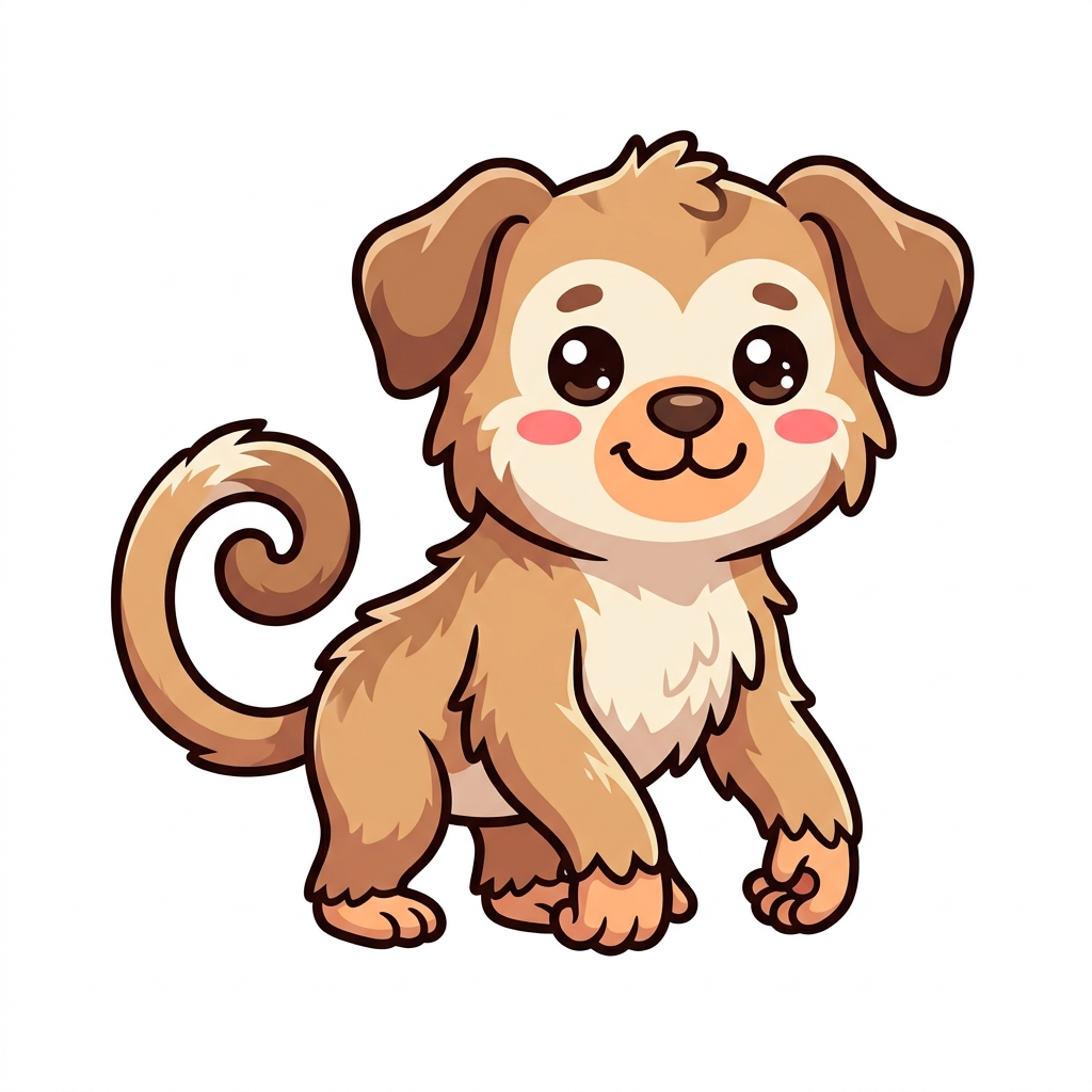 Dog and Monkey hybrid