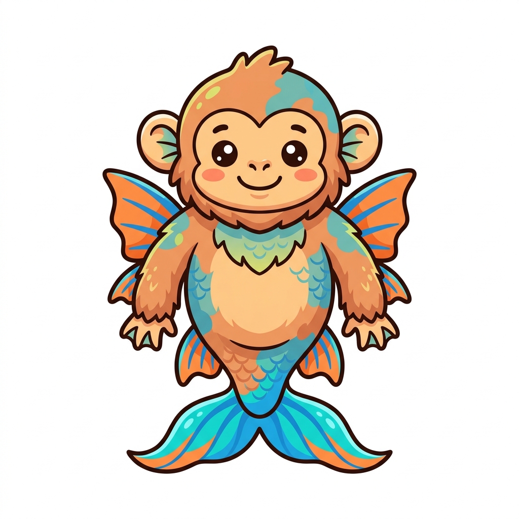Fish and Monkey hybrid