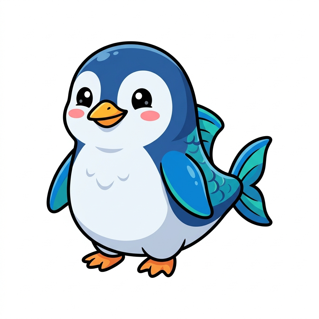Fish and Penguin hybrid