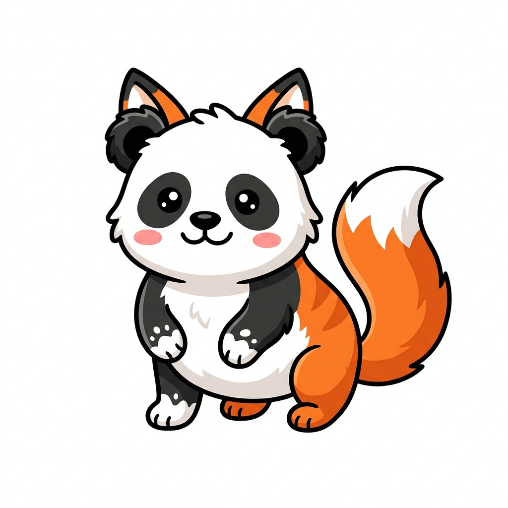 Panda and Fox hybrid