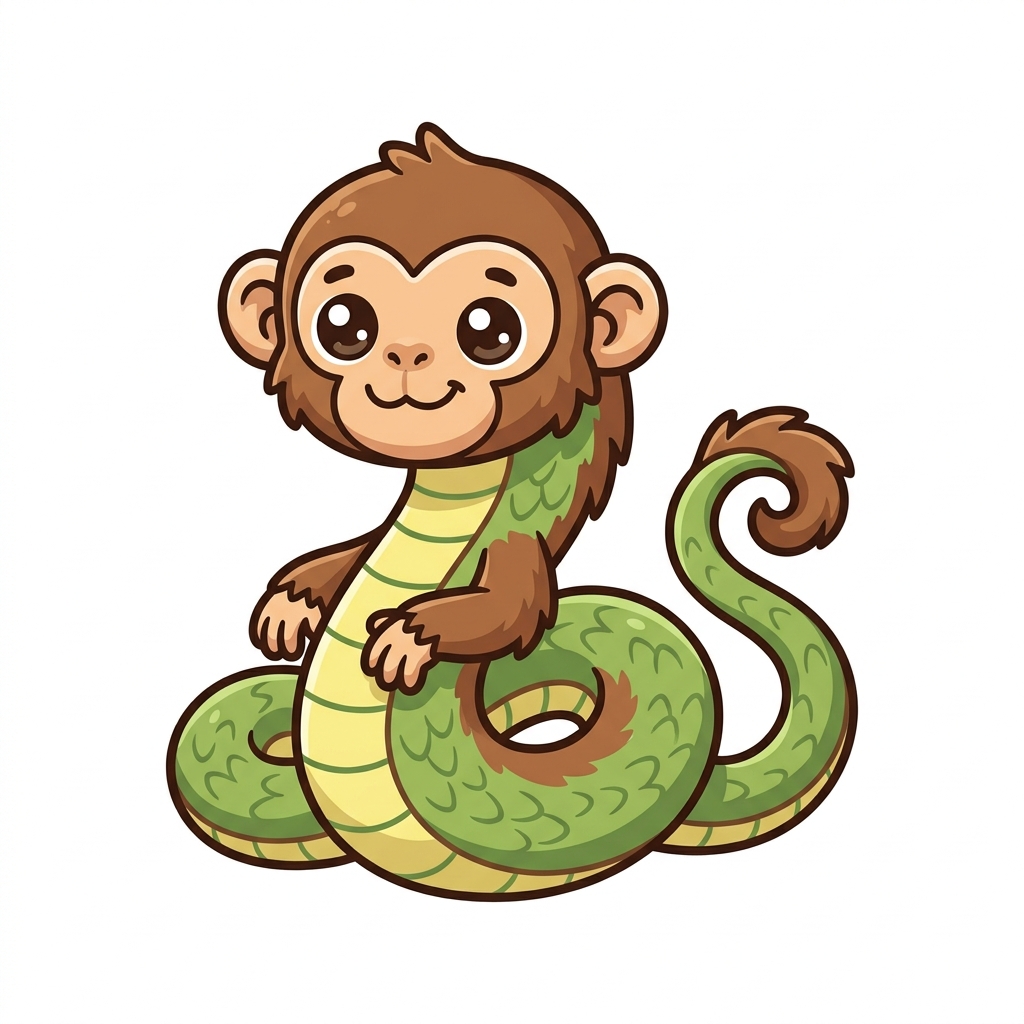 Snake and Monkey hybrid