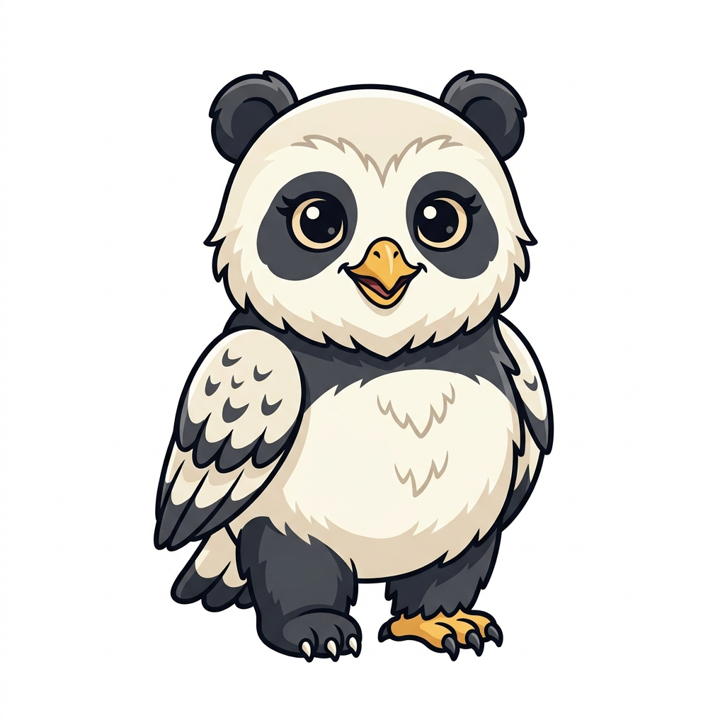 Panda and Owl hybrid