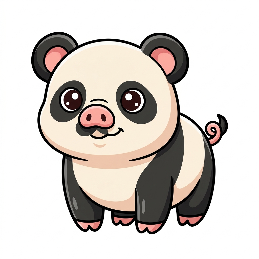 Panda and Pig hybrid