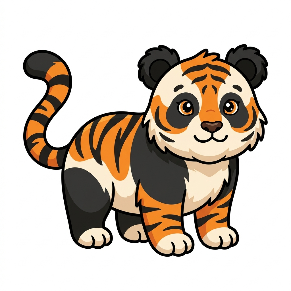 Tiger and Panda hybrid