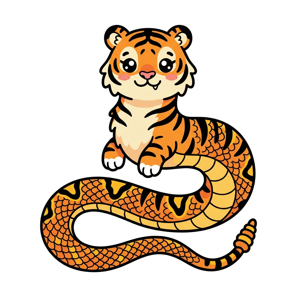 Tiger and Snake hybrid